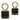 Yakattack Tie-down Eyelet, Track Mount, 2 Pack
