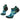 Smartwool Run Targeted Cushion Brushed Print Low Ankle Socks Frosty Green