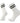 Smartwool Unisex Everyday Athletic Striped Crew Socks White