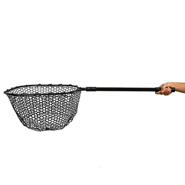 16 X 19 Landing Net With 24 Long Telescoping Handle And Rubber Netting ...