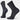 Smartwool Unisex Everyday Anchor Line Crew Socks Charcoal