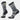 Smartwool Unisex Everyday Spruce Street Crew Socks Black - White